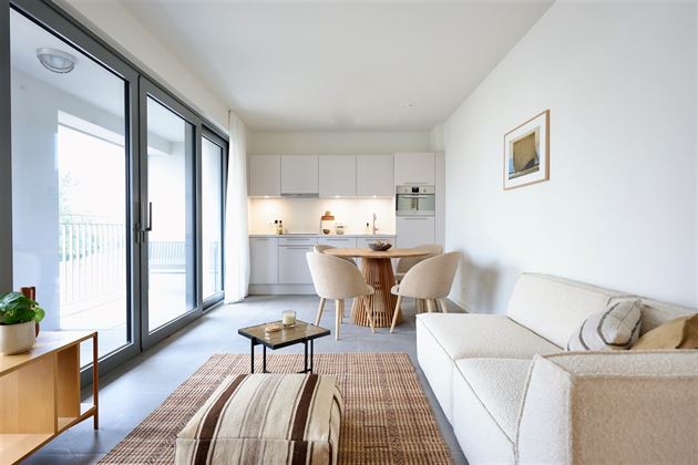 1slk appartement met terras, bij het park!
