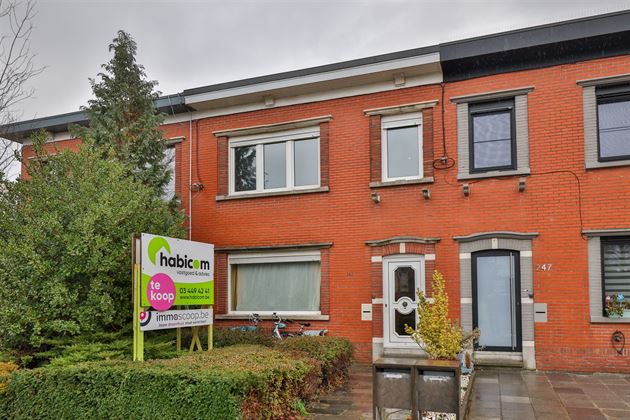 Gezinswoning met 3 slaapkamers + zonnige tuin te Mortsel