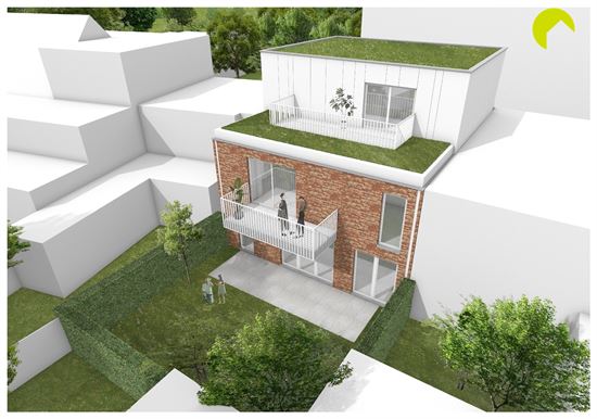 1slk appartement met groot terras