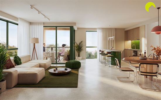 Nieuwbouw 2slk appartement in kleine residentie