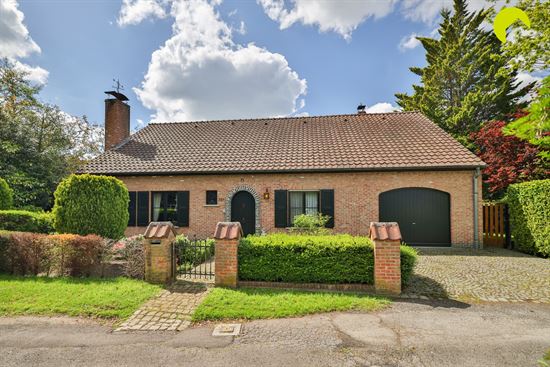 Zeer degelijke woning op 1876 m² ZW-perceel met garages/atelier