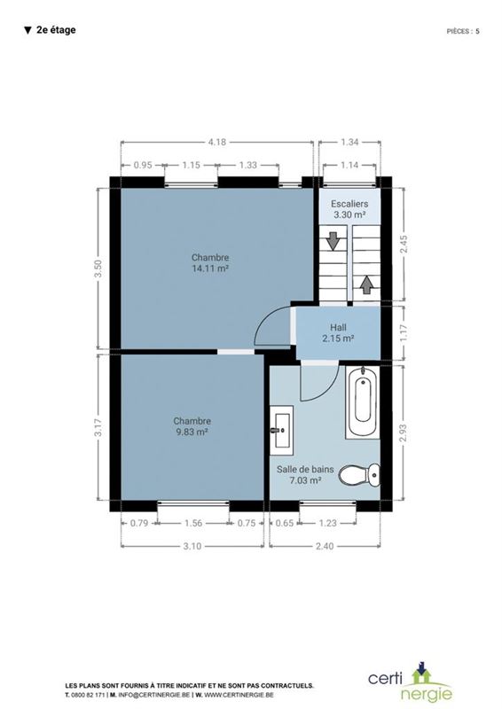 Image 12 : Maison de ville à 1050 IXELLES (Belgique) - Prix 625.000 &euro;