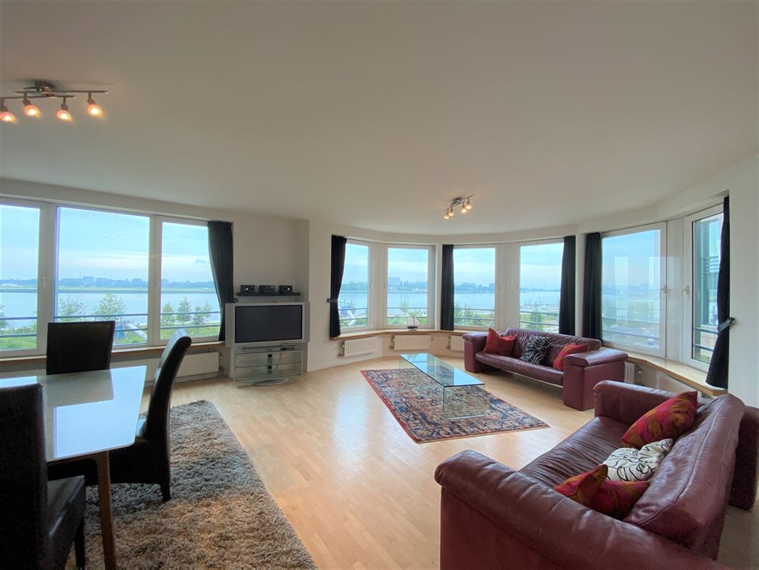 Volledig gemeubeld 1 slaapkamer appartement op toplocatie trendy Zuid met Scheldezicht. te huur