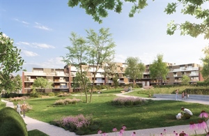 Image 6 : Projet immobilier CENTRAL PARK - SOHO Phase 2 à Mouscron (7700) - Prix de 115.000 € à 770.000 €