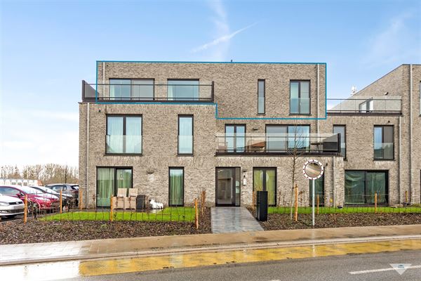 Nieuwbouw appartement met autostaanplaats