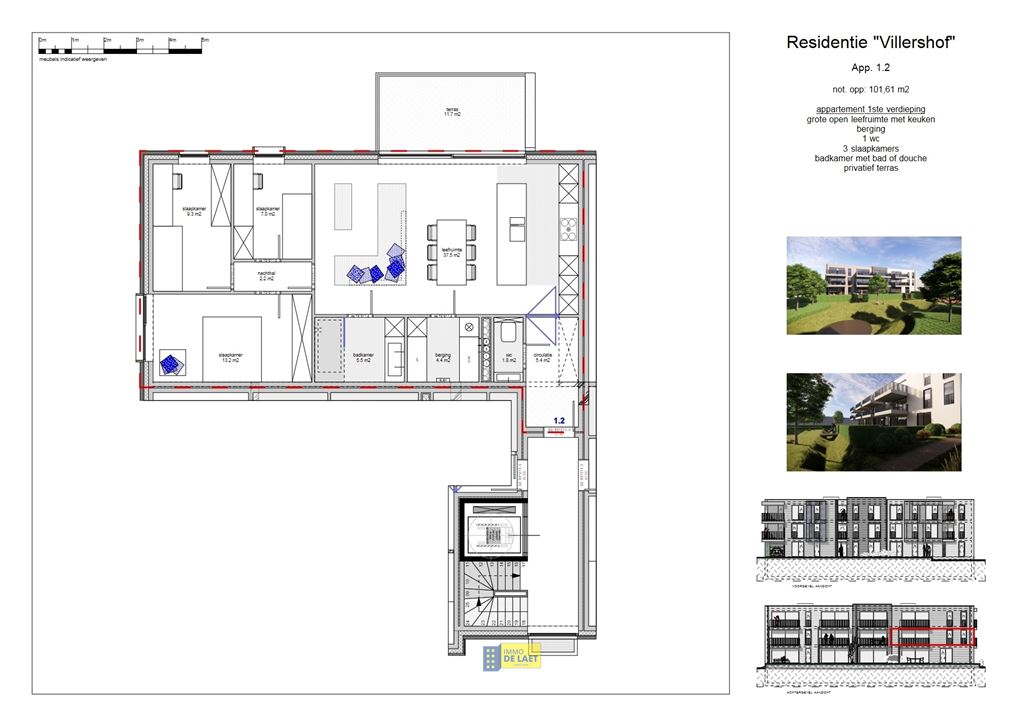 Nieuwbouw Appartement in Schoten - foto 14