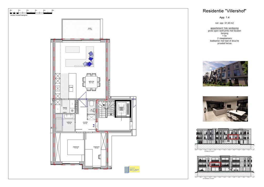 Nieuwbouw Appartement in Schoten - foto 14