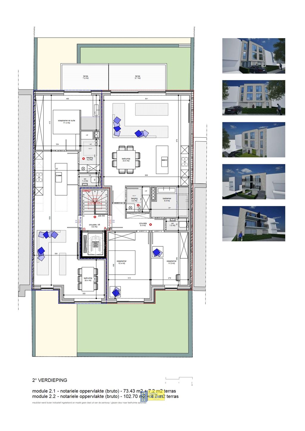 Nieuwbouw Appartement in Edegem - foto 9