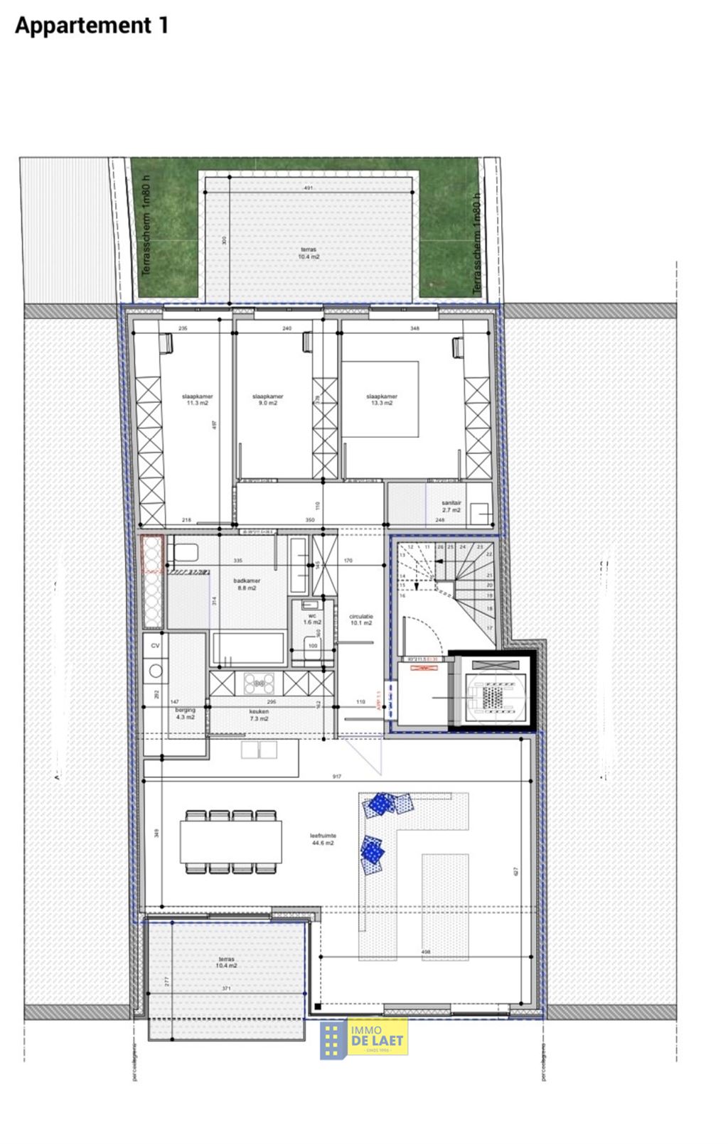 Appartement in Schoten - foto 10