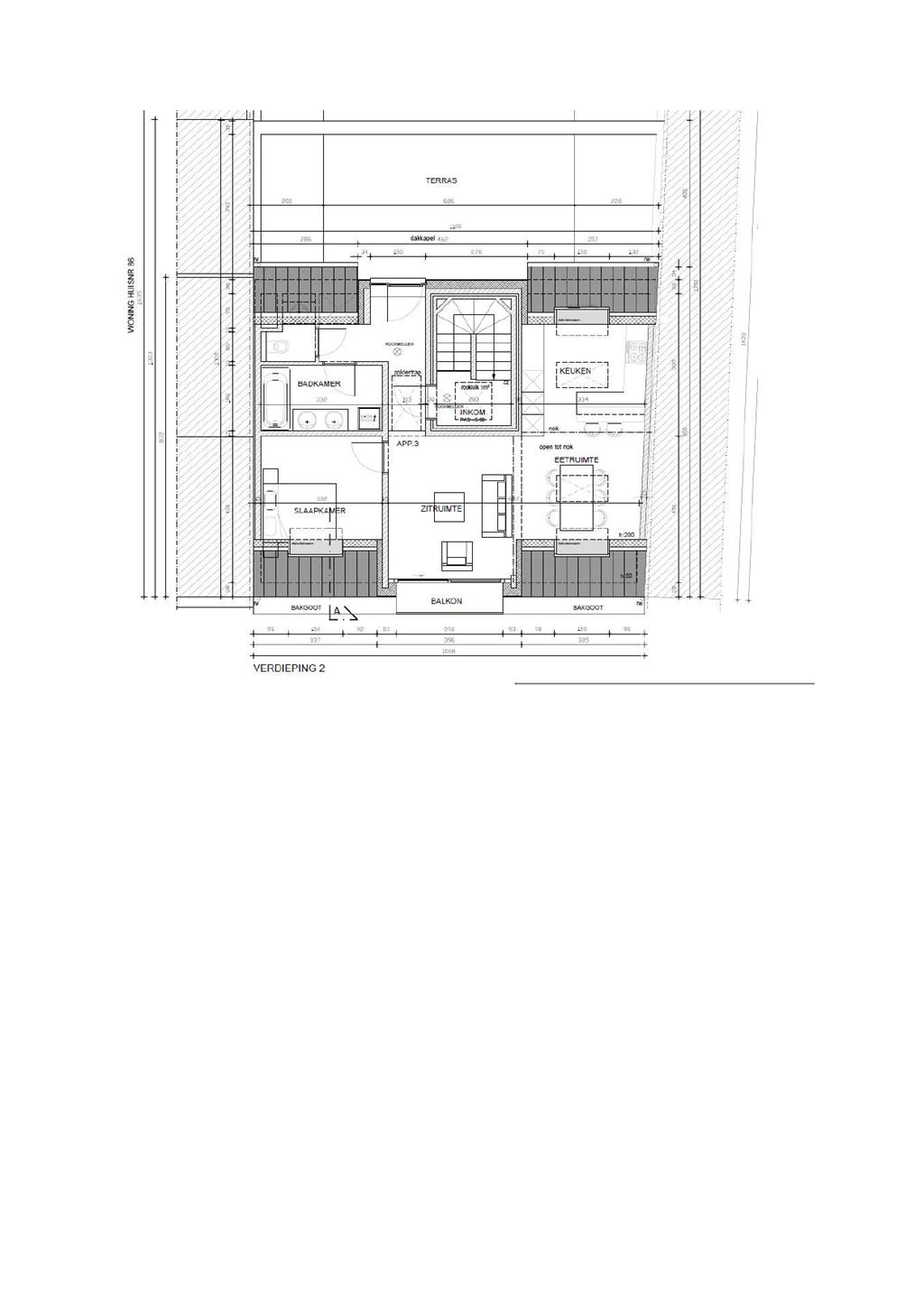 Dakappartement in Schoten - foto 12
