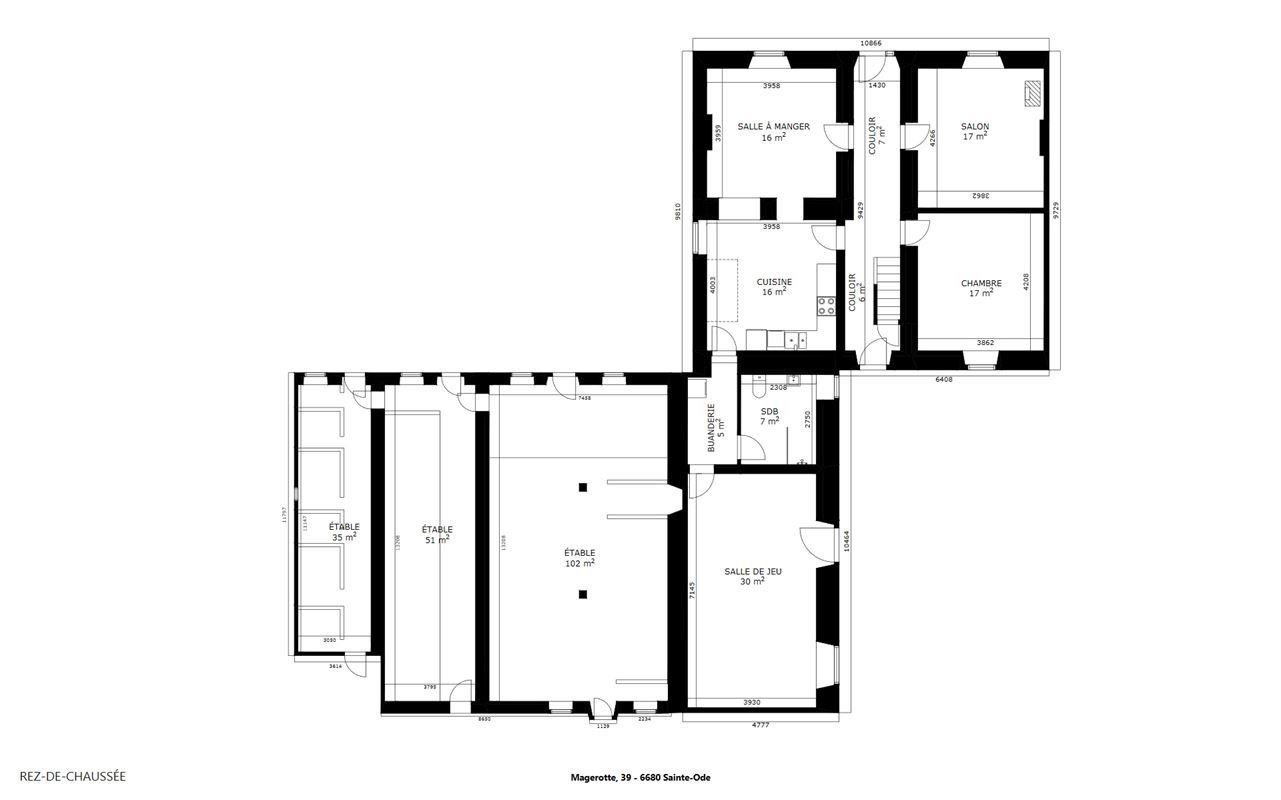 Historische boerderij op een perceel van circa 20,60m²