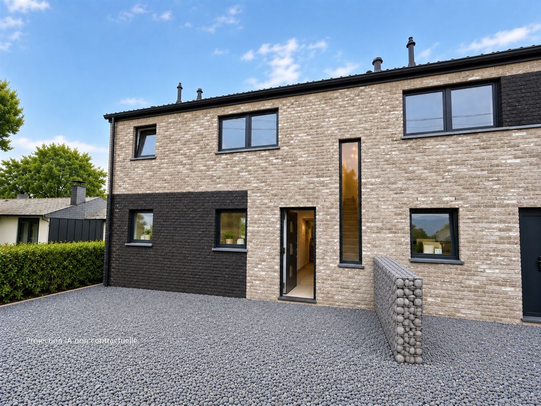 Nouvelle maison 3ch. + 2 sdbs avec grenier de rangement