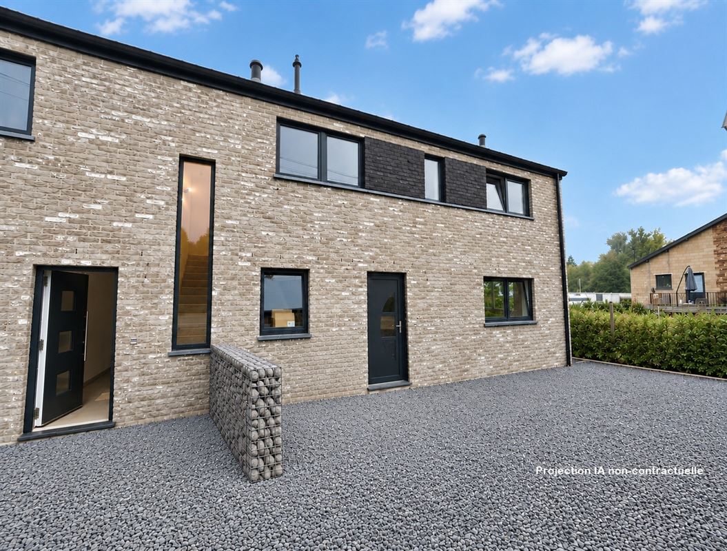 Nouvelle maison 3ch. + 2sdbs avec grenier de rangement