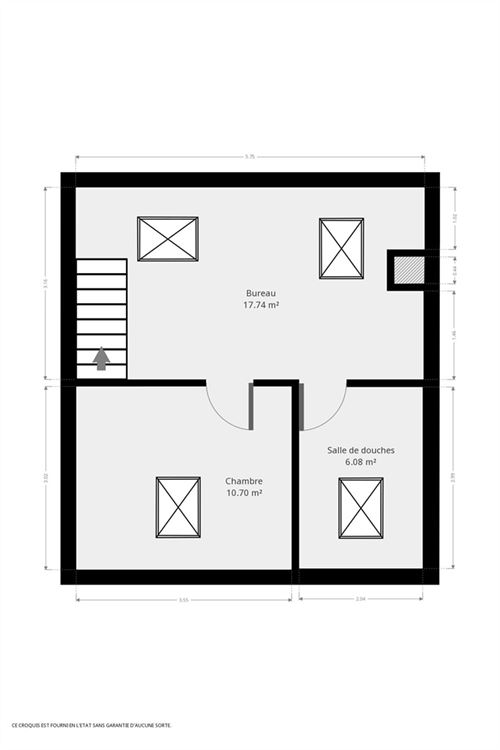 Appartement à SAINT-SERVAIS (1 chambre)
