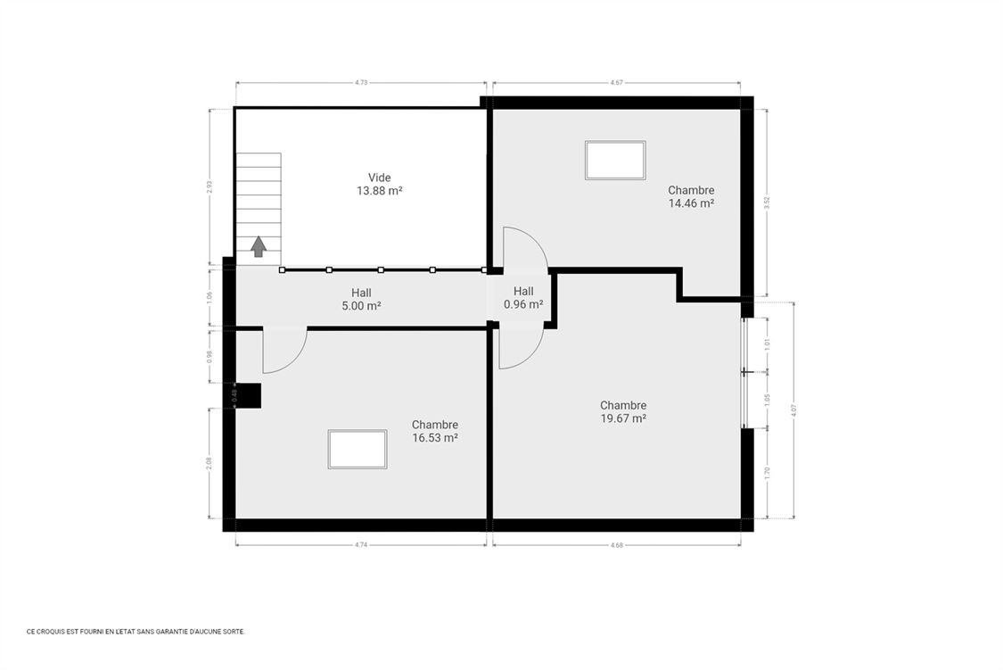 Appartement à Bois-de-Villers (3 chambres)