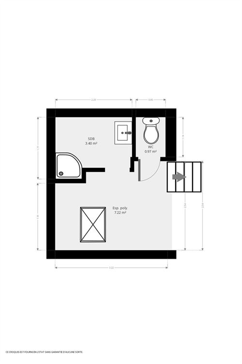 Appartement à LUSTIN (1 chambre)