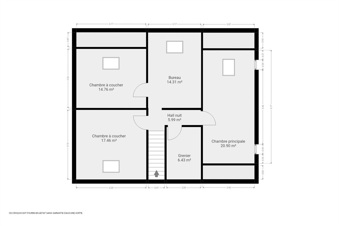 Appartement à BOIS-DE-VILLERS (4 chambres)