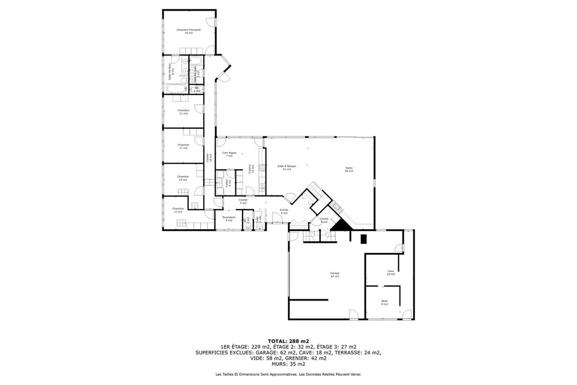 Villa/maison/ferme à DAVE (5 chambres)