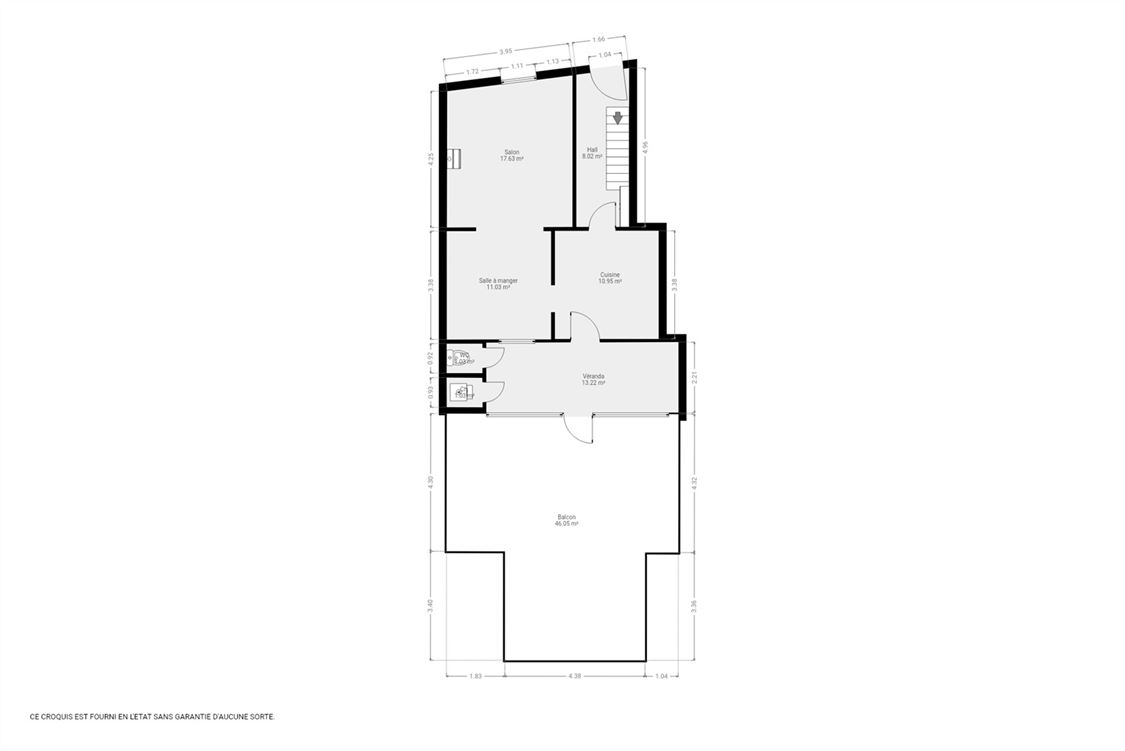 Villa/maison/ferme à ANHÉE (2 chambres)