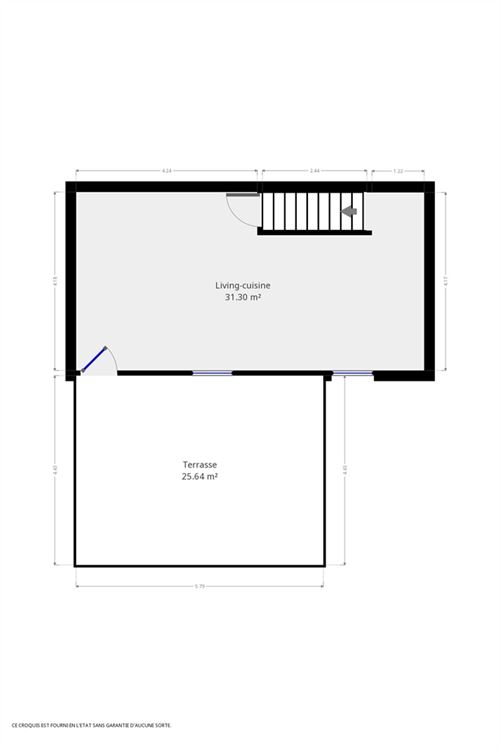 Villa/maison/ferme à LUSTIN (2 chambres)