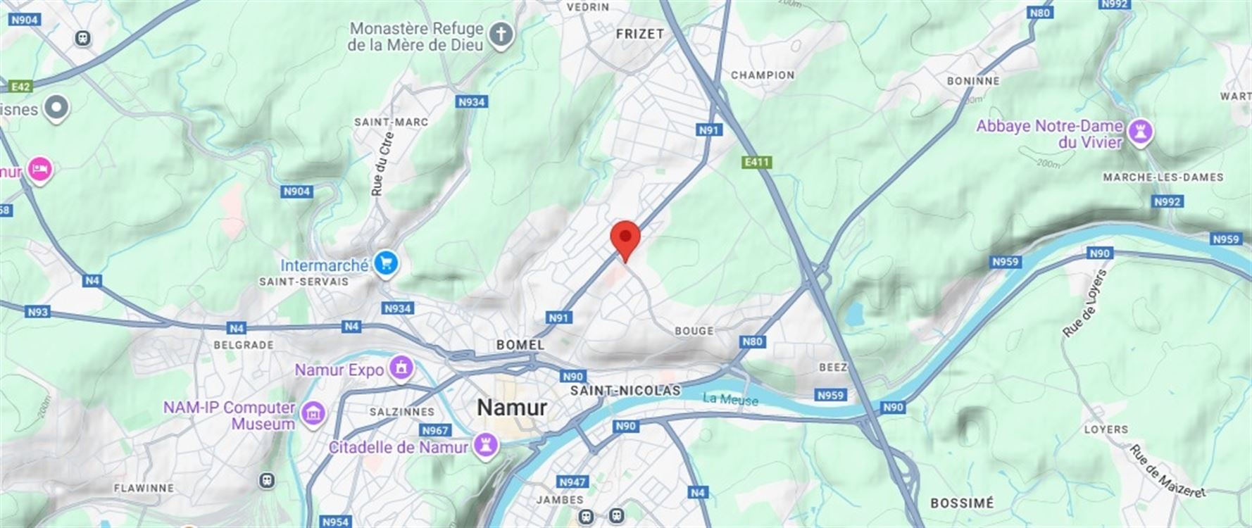 Appartement à Bouge (1 chambre)