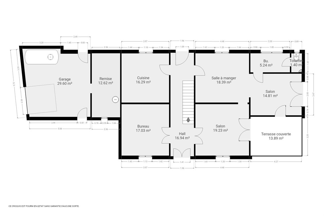 Villa/maison/ferme à SPY (3 chambres)