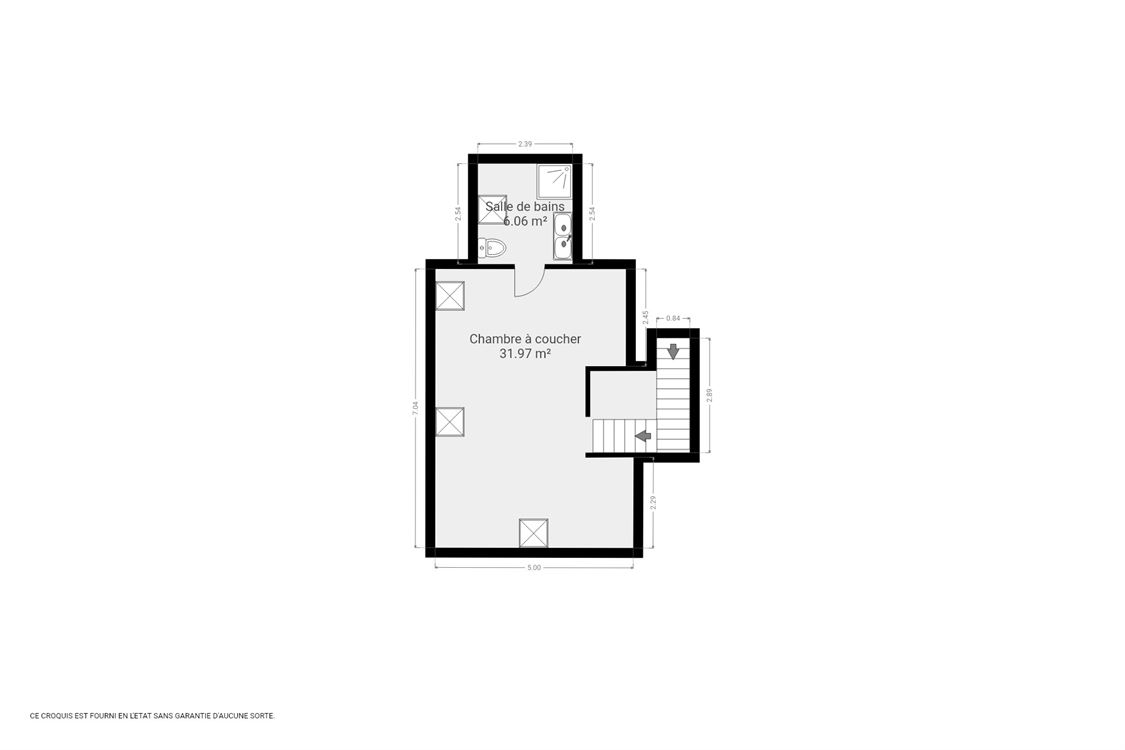Villa/maison/ferme à Denée (3 chambres)