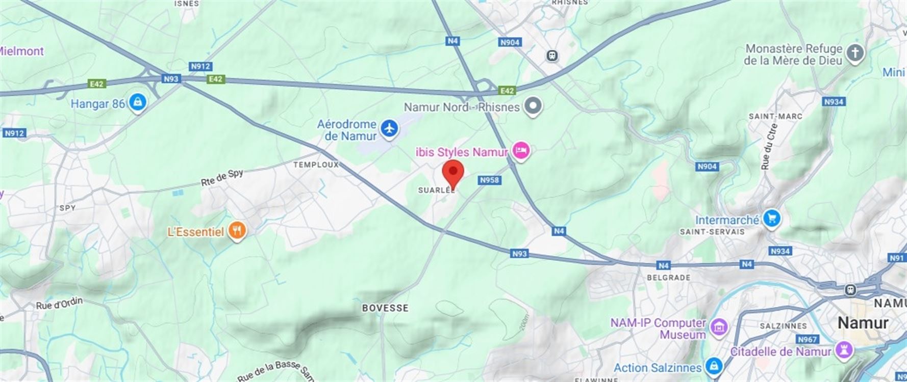 Villa/maison/ferme à SUARLÉE (3 chambres)