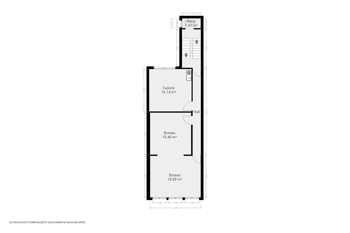 Immeuble de rapport à Namur (3 chambres)