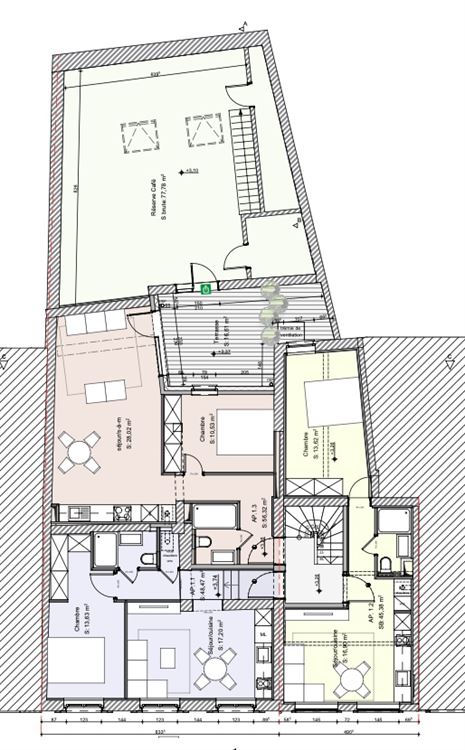 Immeuble de rapport à NAMUR (9 chambres)