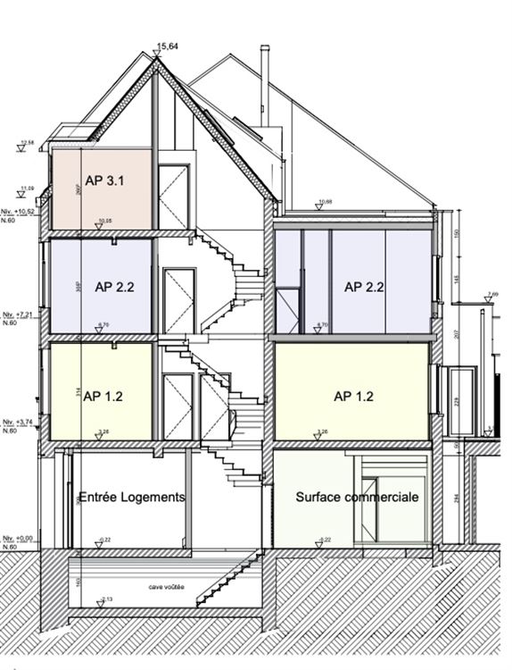Immeuble de rapport à NAMUR (9 chambres)