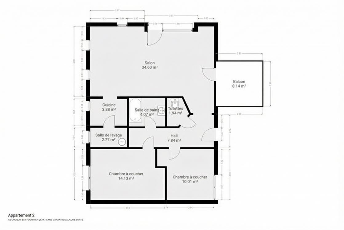 Immeuble de rapport à VITRIVAL (9 chambres)