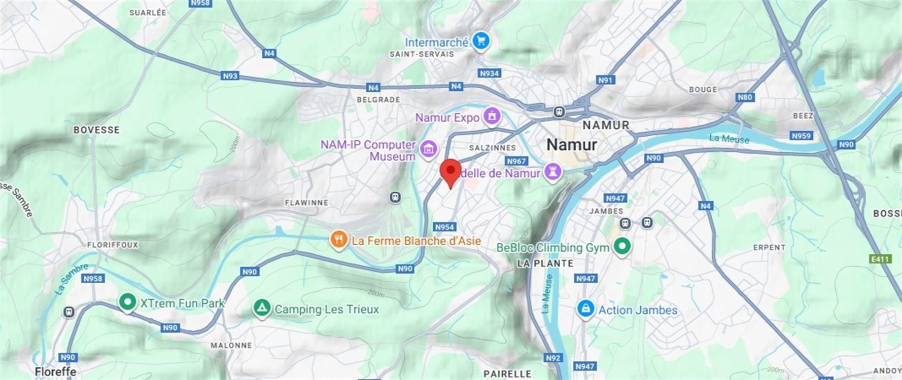 Appartement à NAMUR (2 chambres)