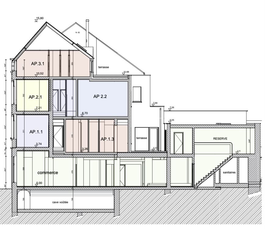 Immeuble de rapport à NAMUR (9 chambres)