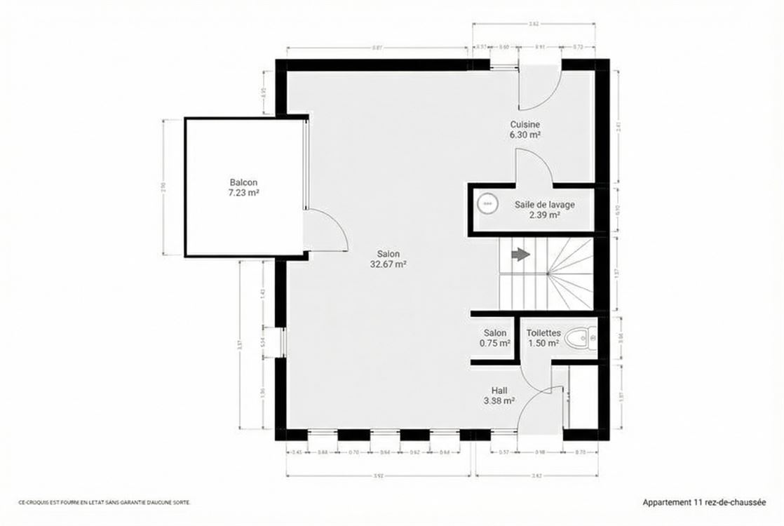Immeuble de rapport à VITRIVAL (9 chambres)