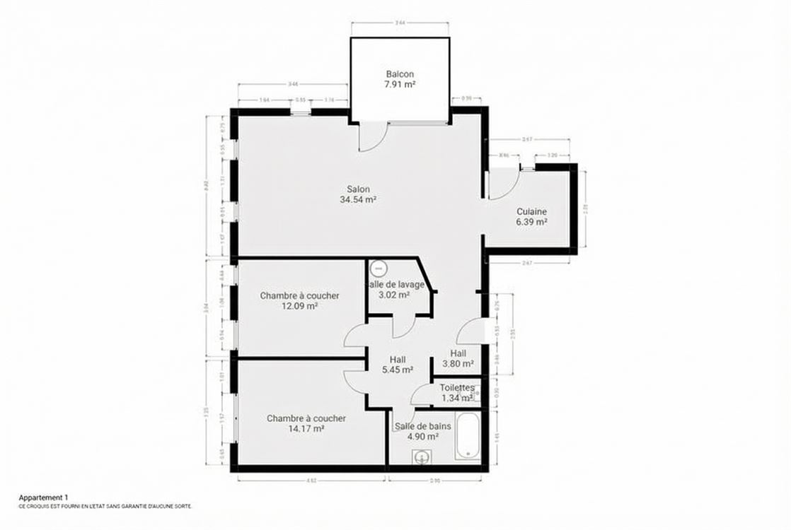 Immeuble de rapport à VITRIVAL (9 chambres)