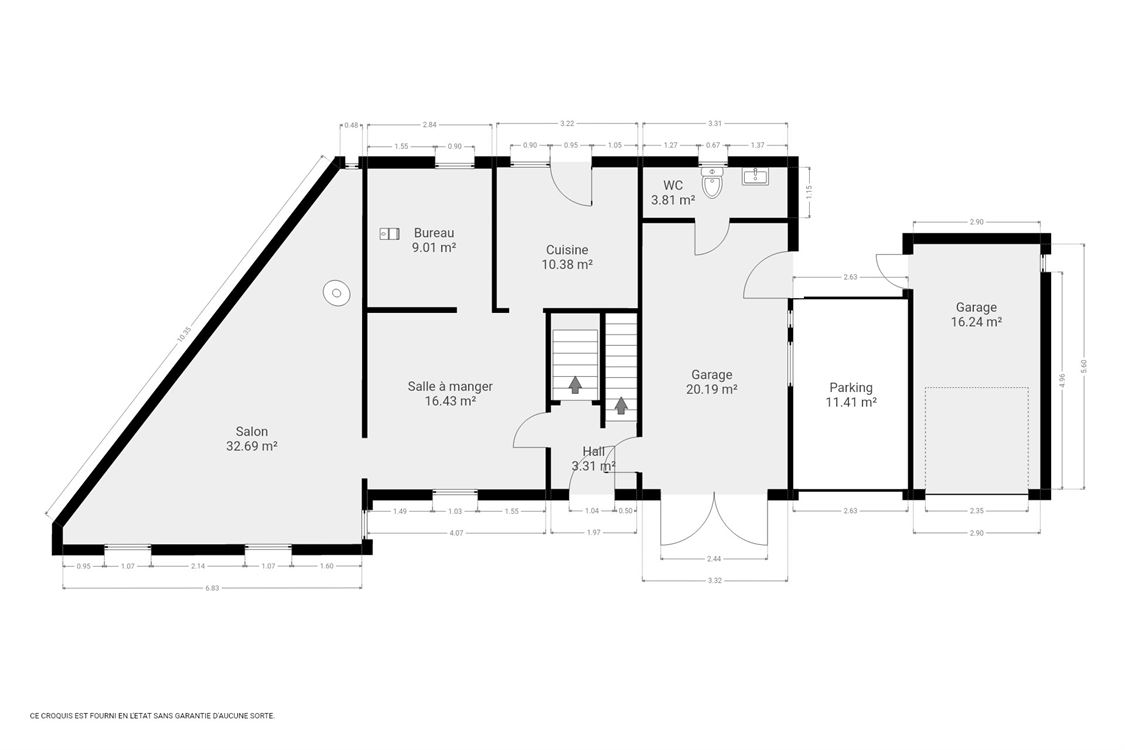 Villa/maison/ferme à Waret-L'évêque (3 chambres)
