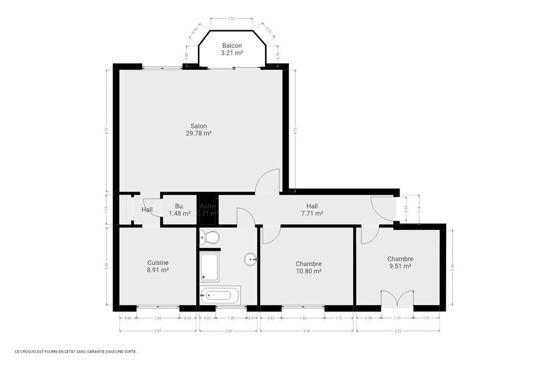 Appartement à JAMBES (2 chambres)