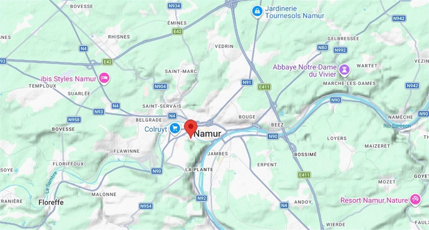 Appartement à Namur (2 chambres)