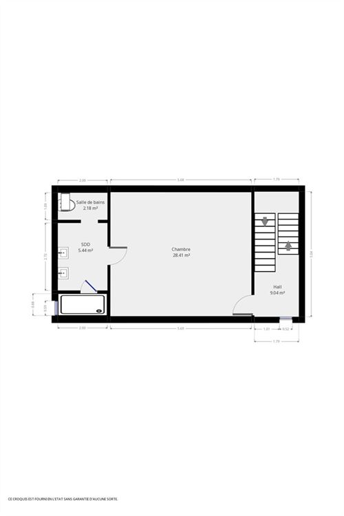 Villa/maison/ferme à MAILLEN (2 chambres)