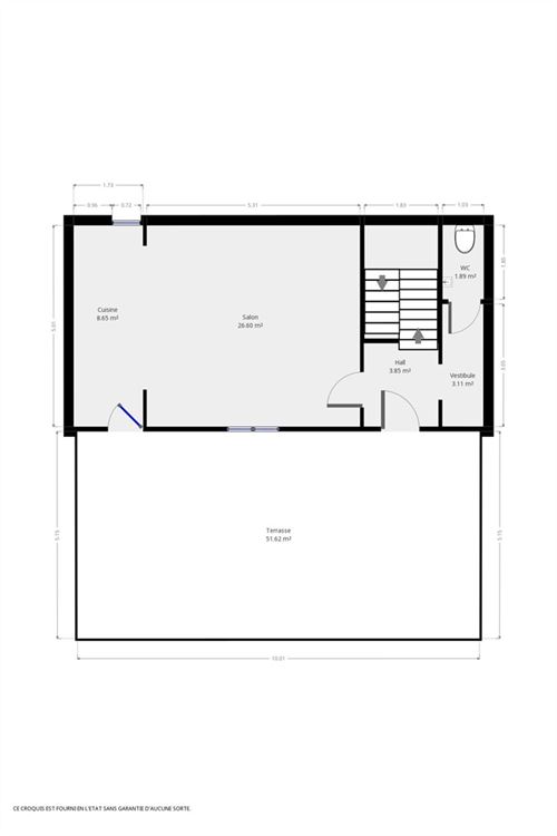 Villa/maison/ferme à MAILLEN (2 chambres)