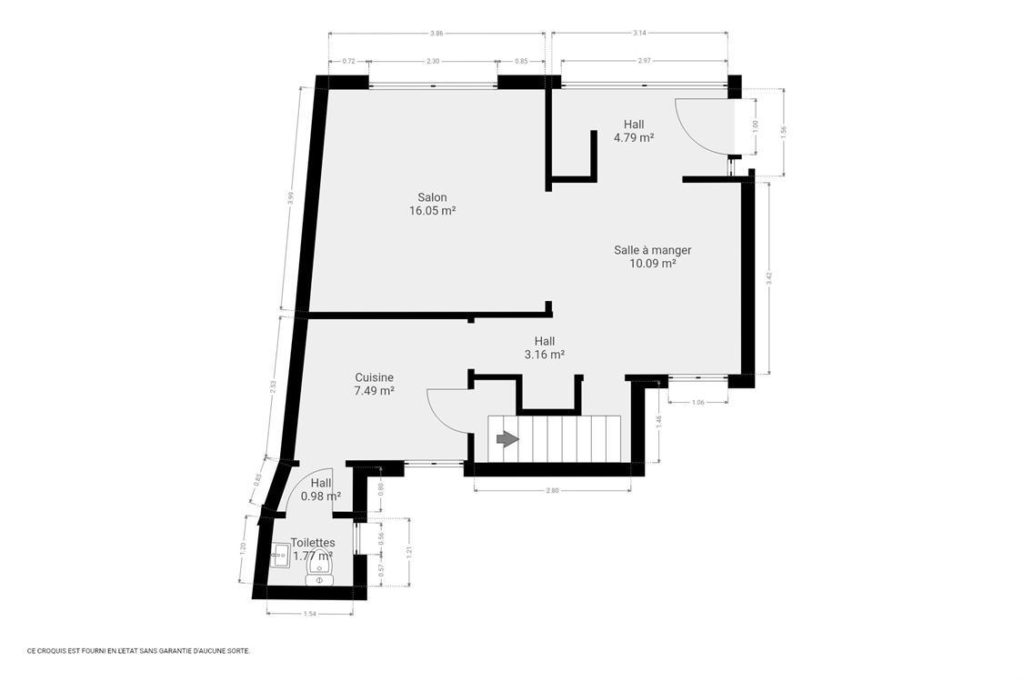 Villa/maison/ferme à PROFONDEVILLE (2 chambres)