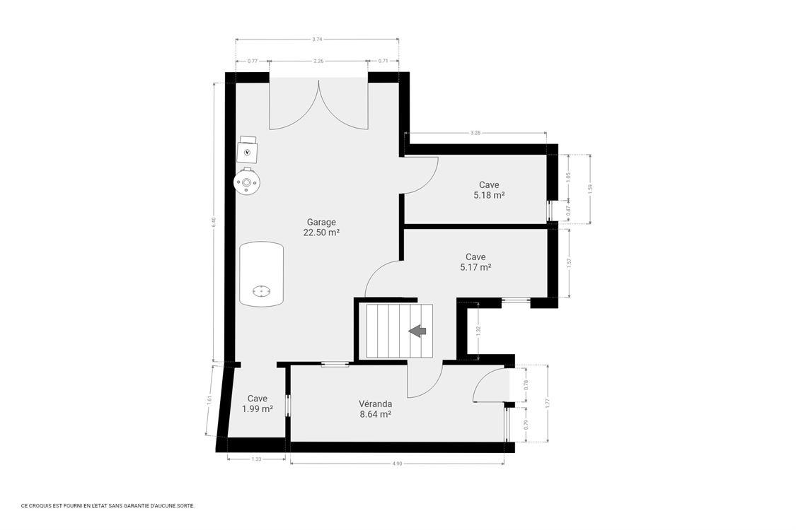Villa/maison/ferme à PROFONDEVILLE (2 chambres)