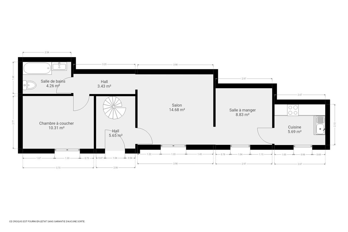 Villa/maison/ferme à JAMBES (2 chambres)