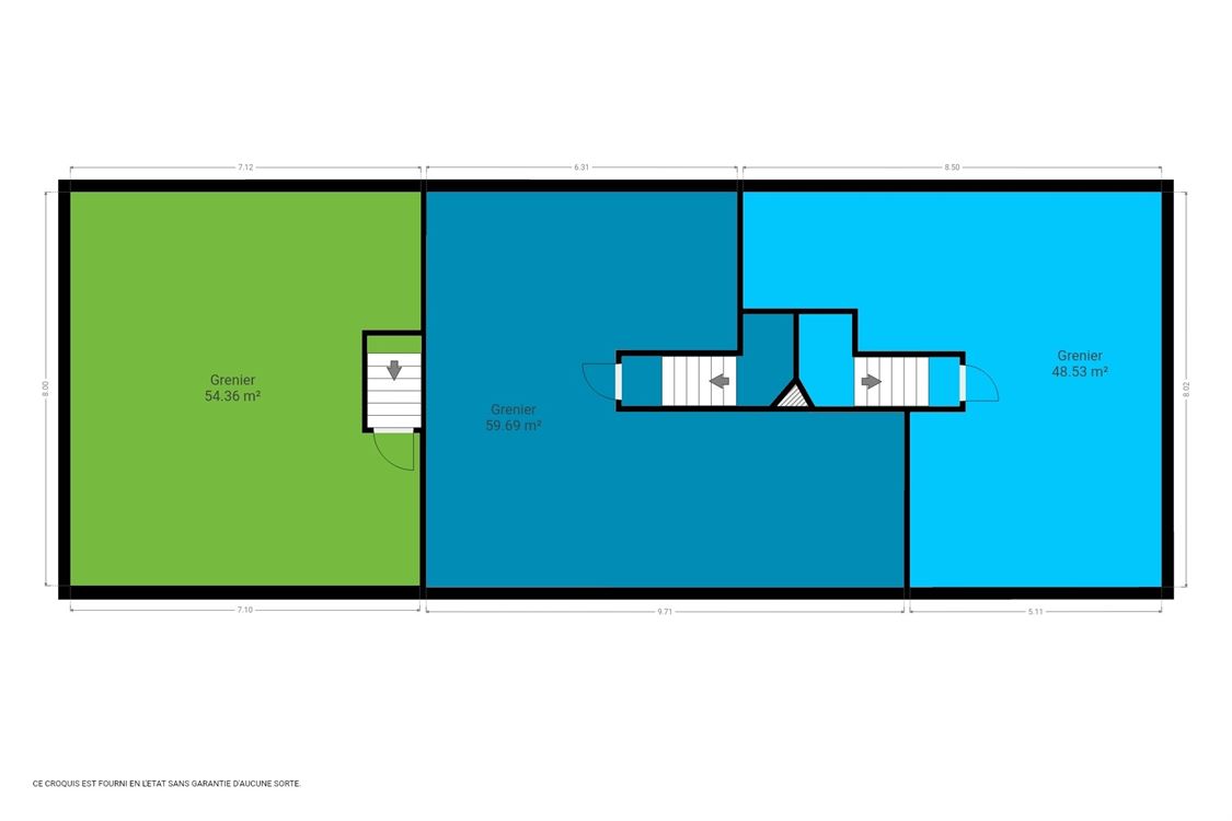 Immeuble de rapport à MALONNE (6 chambres)