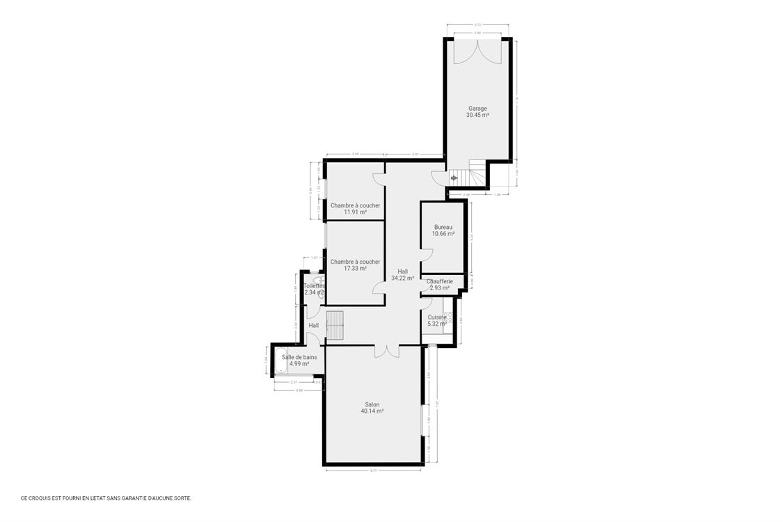 Appartement à Namur (2 chambres)