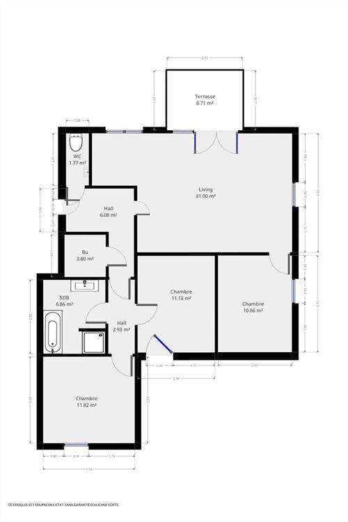 Appartement à WÉPION (3 chambres)