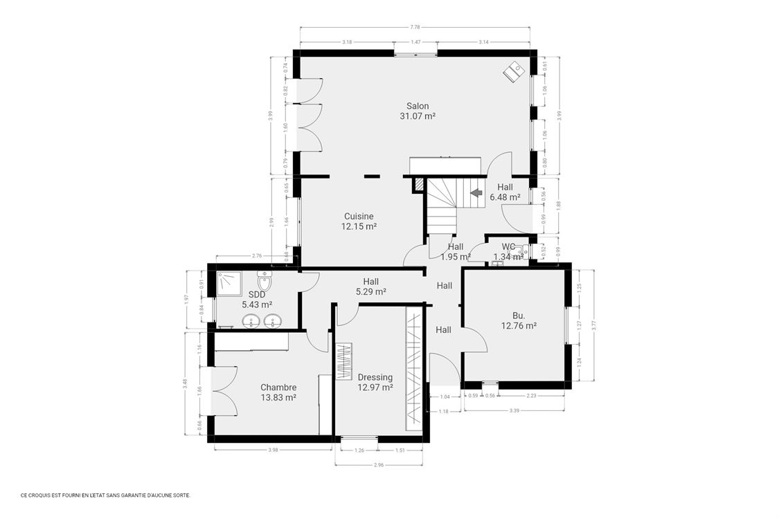 Villa/maison/ferme à BOSSIÈRE (4 chambres)