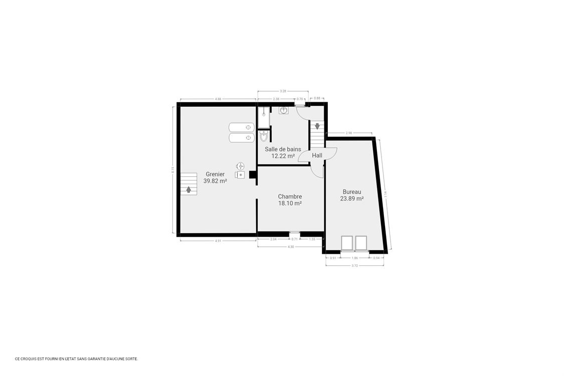 Villa/maison/ferme à FURNAUX (3 chambres)