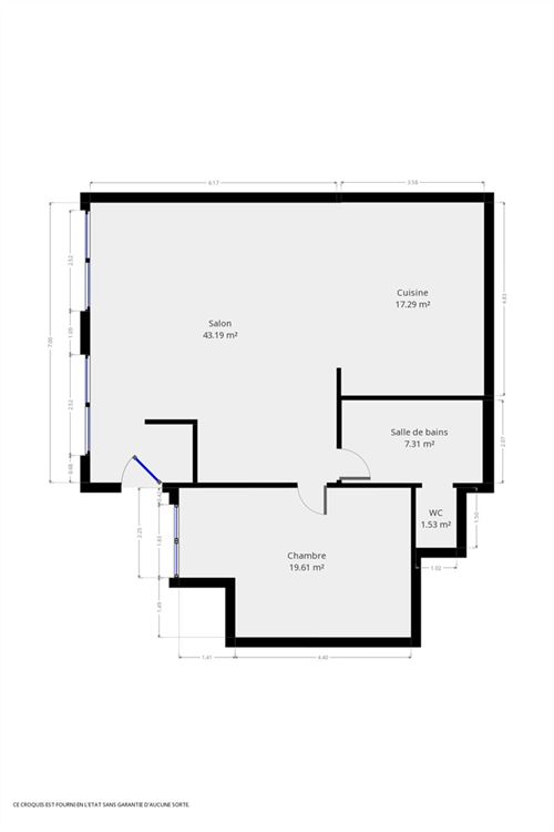 Appartement à FLOREFFE (1 chambre)